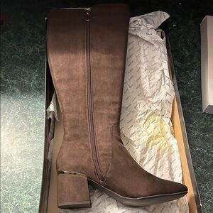 Alfani Chocolate Heeled Boots
